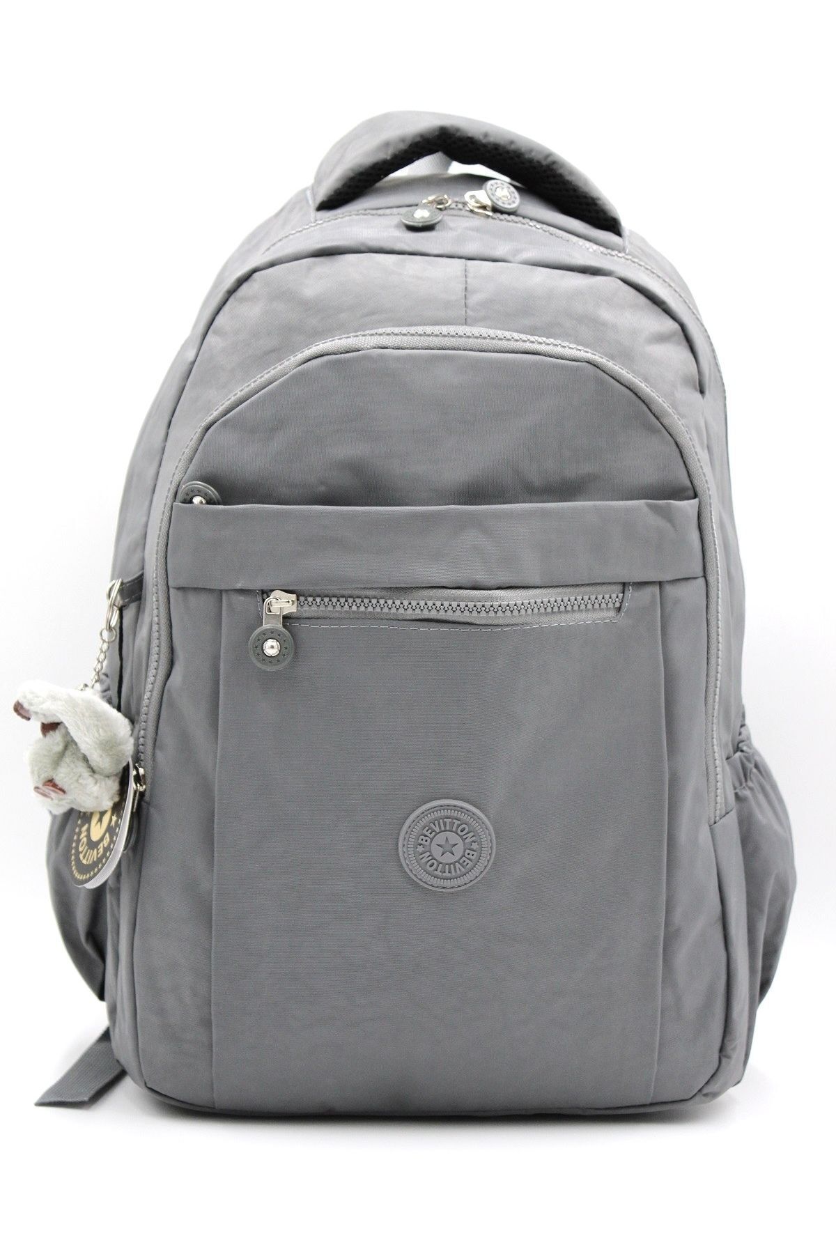 Bevitton-Gray Boy Waterproof Fabric School Backpack and Travel Consumer 3