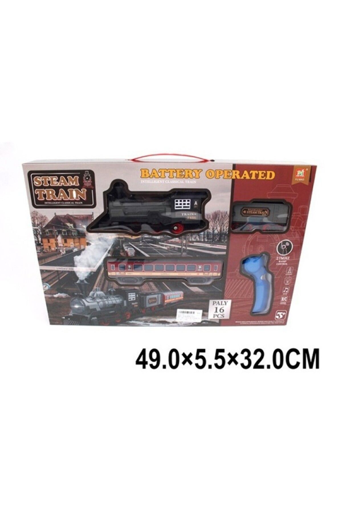 KUT.PİLLİ 16 PARÇA TREN SET