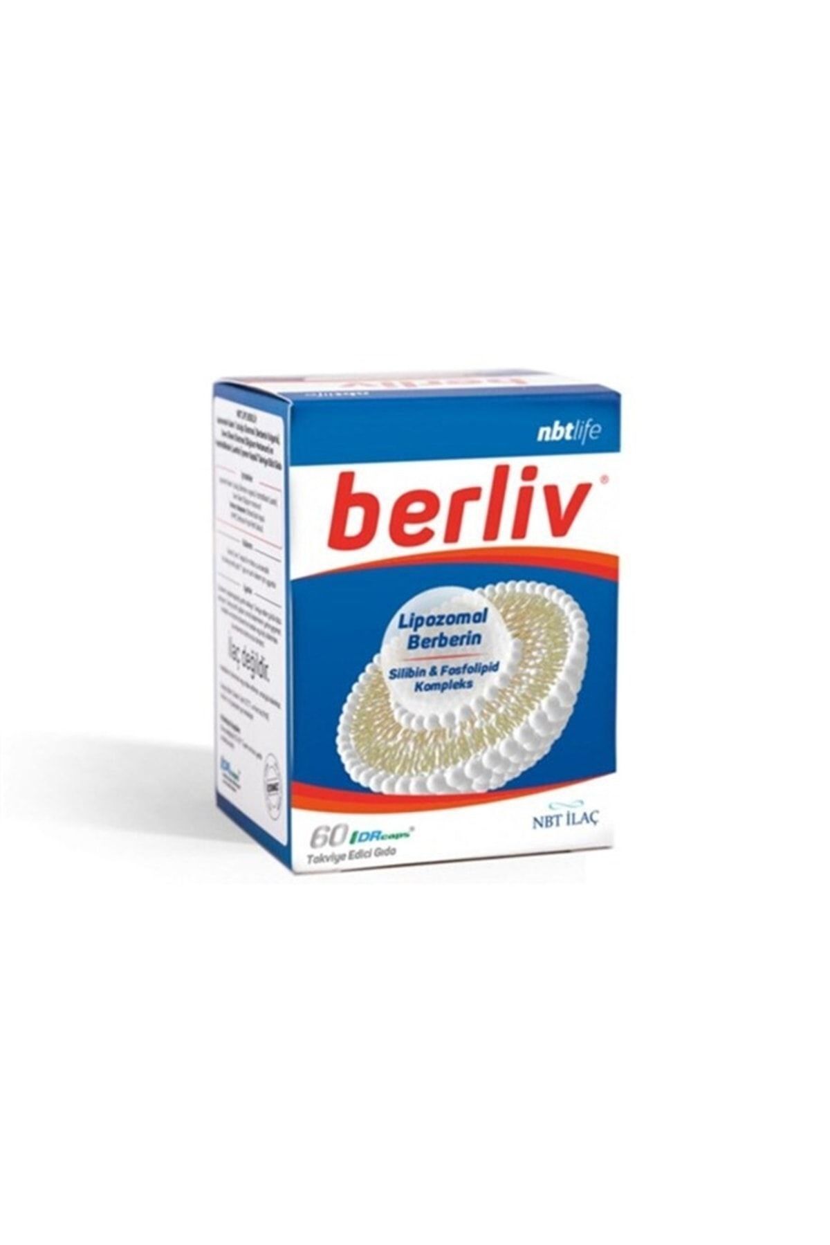 کپسول STD Nbt Life Berliv Liposomal Berberine 60 کپسول (تک) Genel Markalar