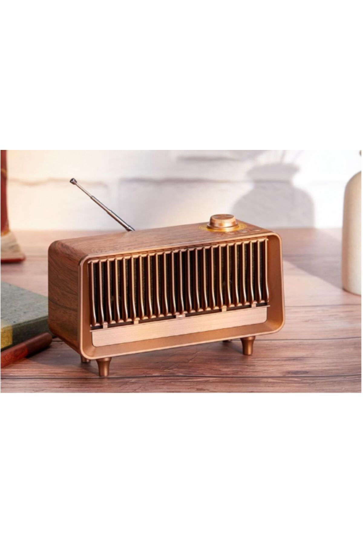 HELSINKI MACHINE HS-1963 Modern ve Dekoratif Radyo (1800 mAH) BT + FM + USB Çalar + Handfree
