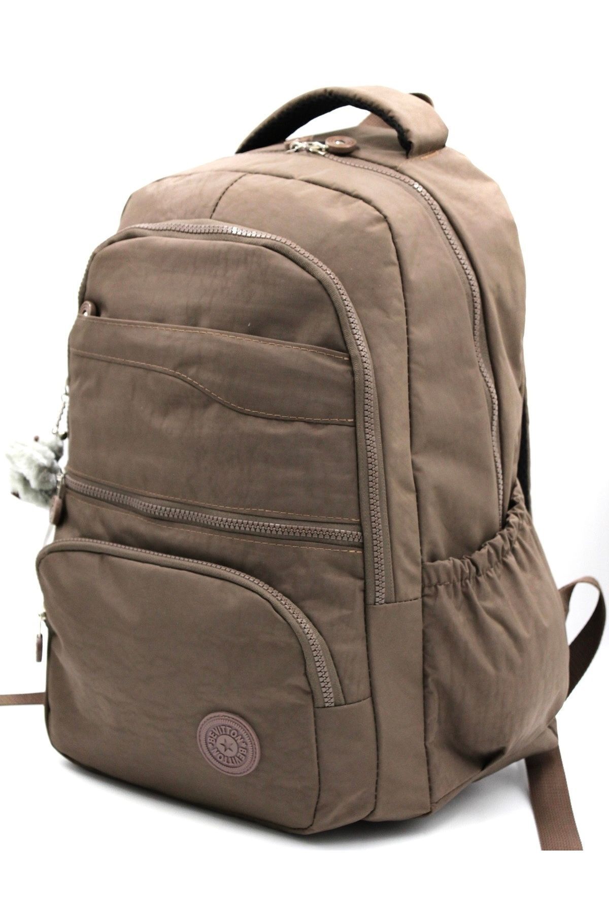 Bevitton-Unisex Waterproof Fabric Mink Color Backpack and School Bag / 2400 5