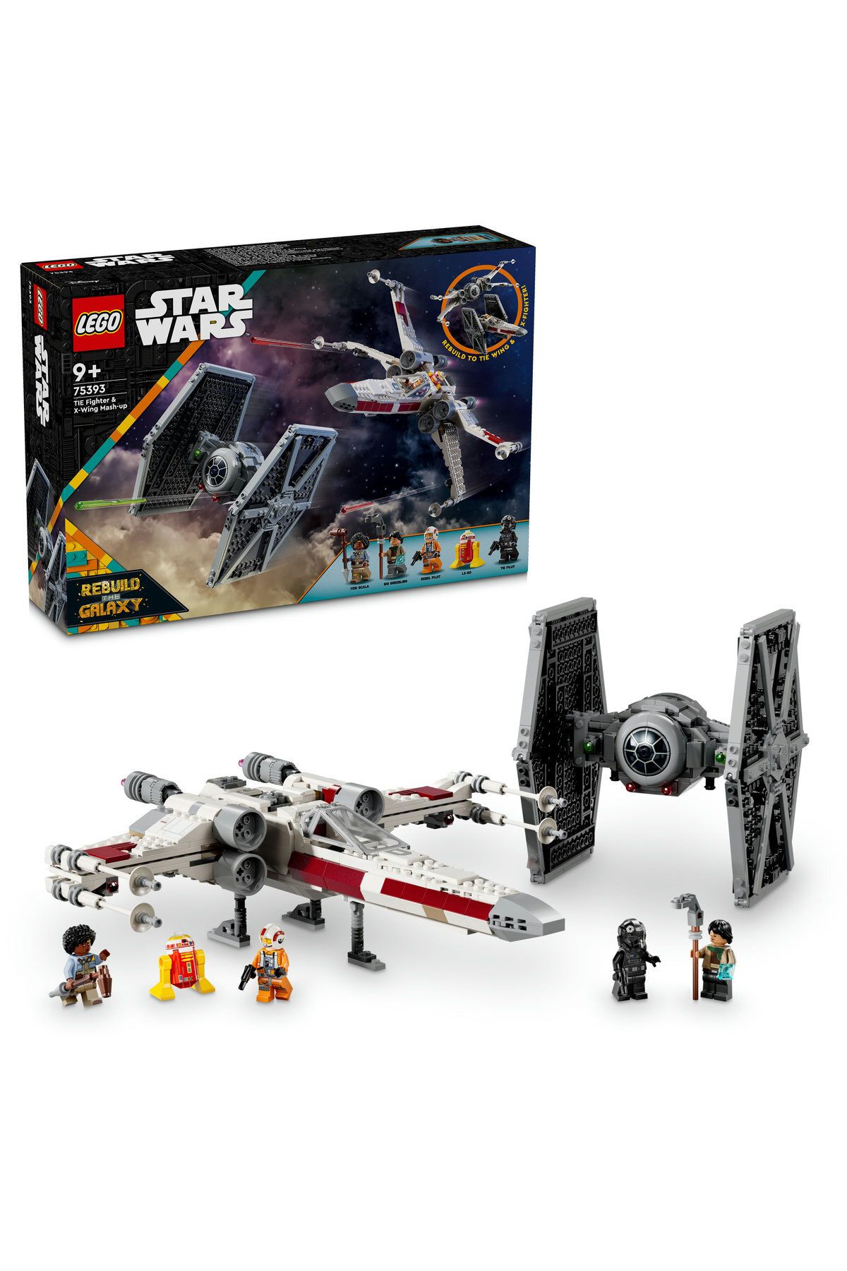 LEGO Star Wars TIE Fighter X Wing 9 1063
