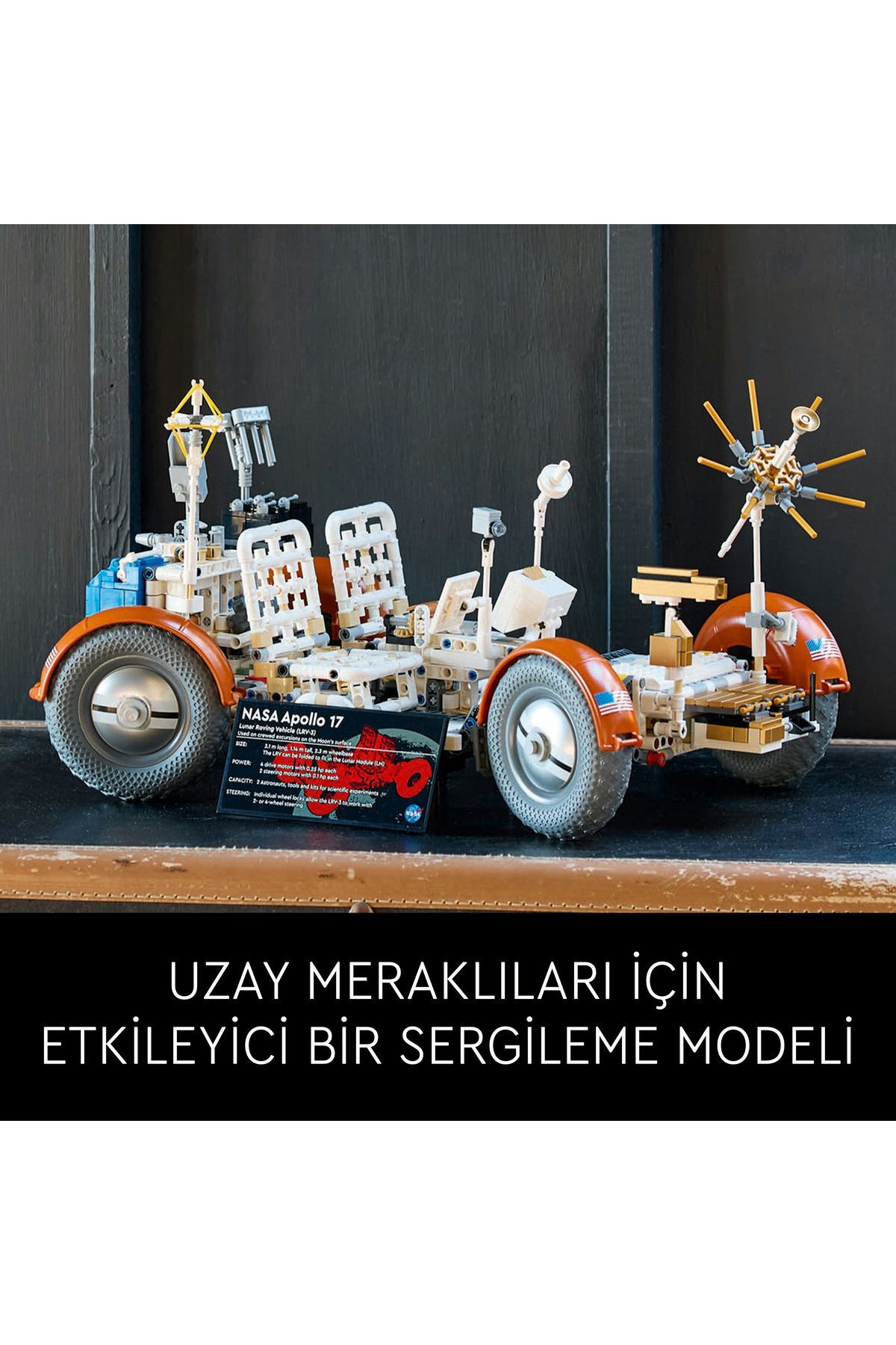 LEGO-® Technic NASA Apollo Lunar Roving Vehicle – LRV 42182 8