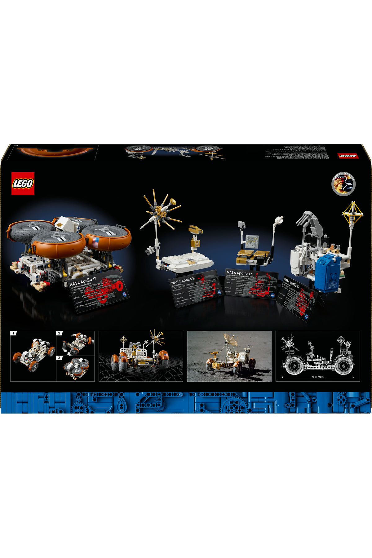 LEGO-® Technic NASA Apollo Lunar Roving Vehicle – LRV 42182 4
