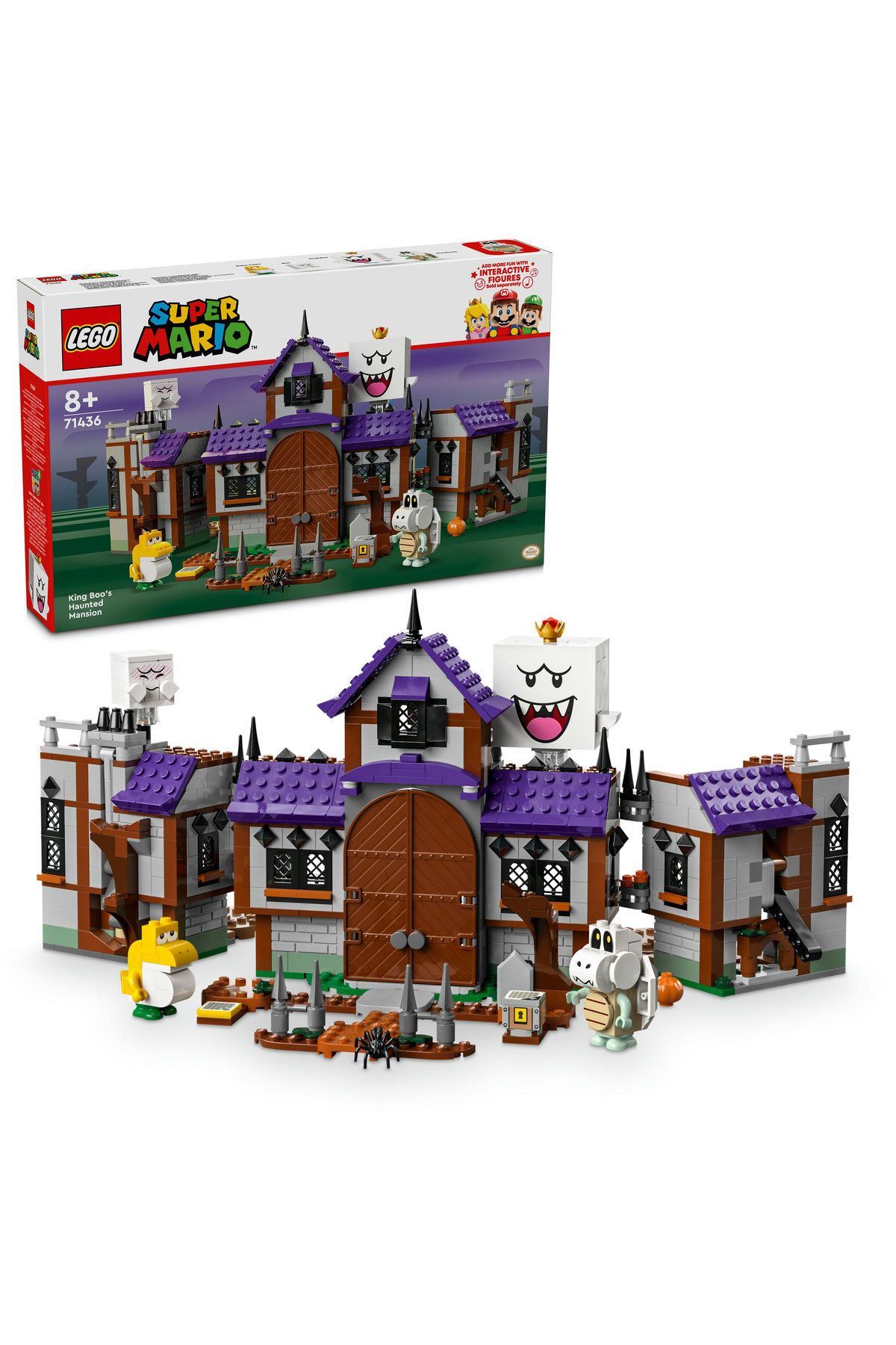 Lego mario haunted sale
