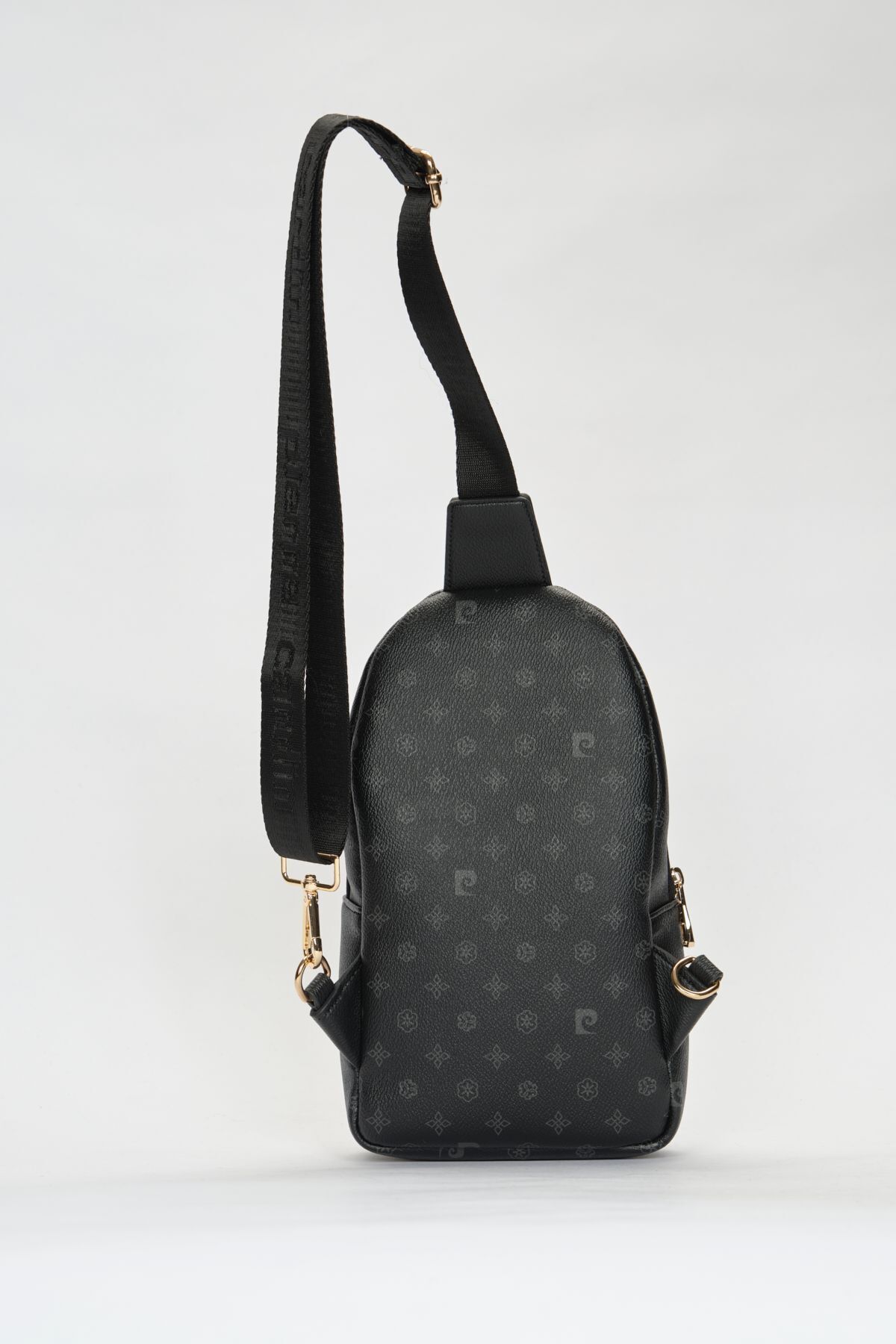 Pierre Cardin-Schwarze Monogramm-Umhängetasche für Damen 05PO22Y1535 5