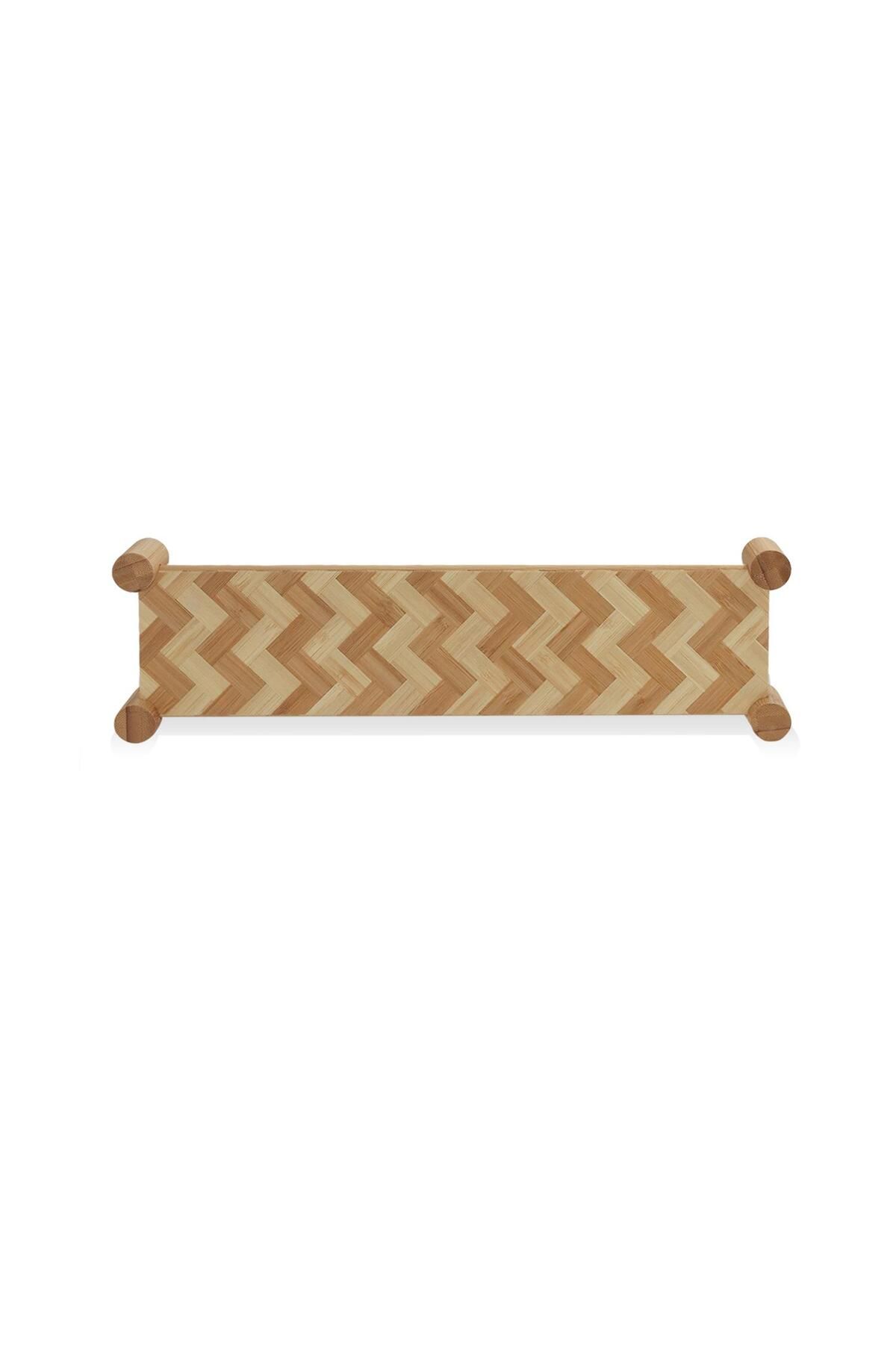 The Mia-41x12 Cm Wicker Tray - Tps0070 2