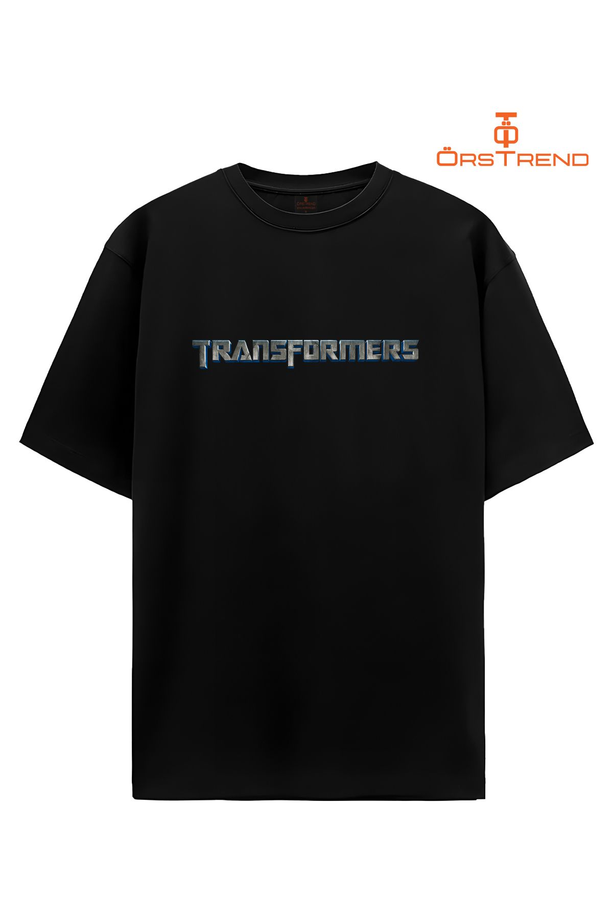 ÖRSTREND-Autobot Printed Transformers Oversize T-Shirt 2