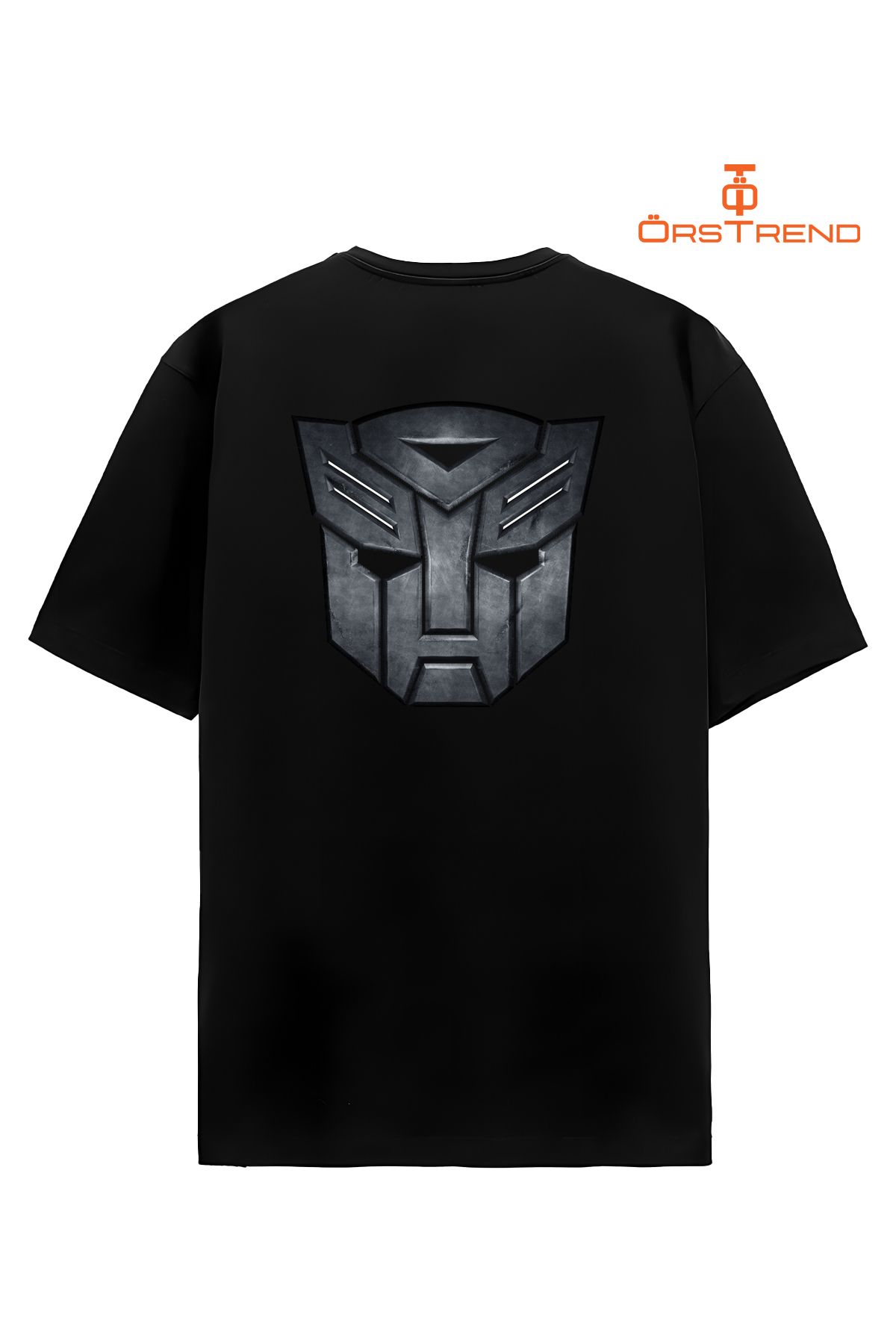 ÖRSTREND-Autobot Printed Transformers Oversize T-Shirt 3