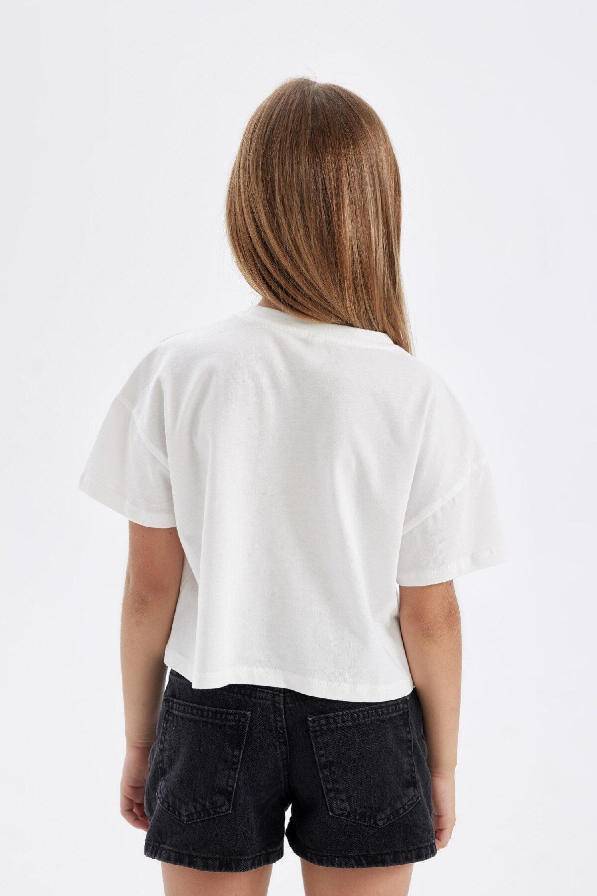 تی شرت دخترانه دفاکتو | C5254A824SM Defacto - Image 8