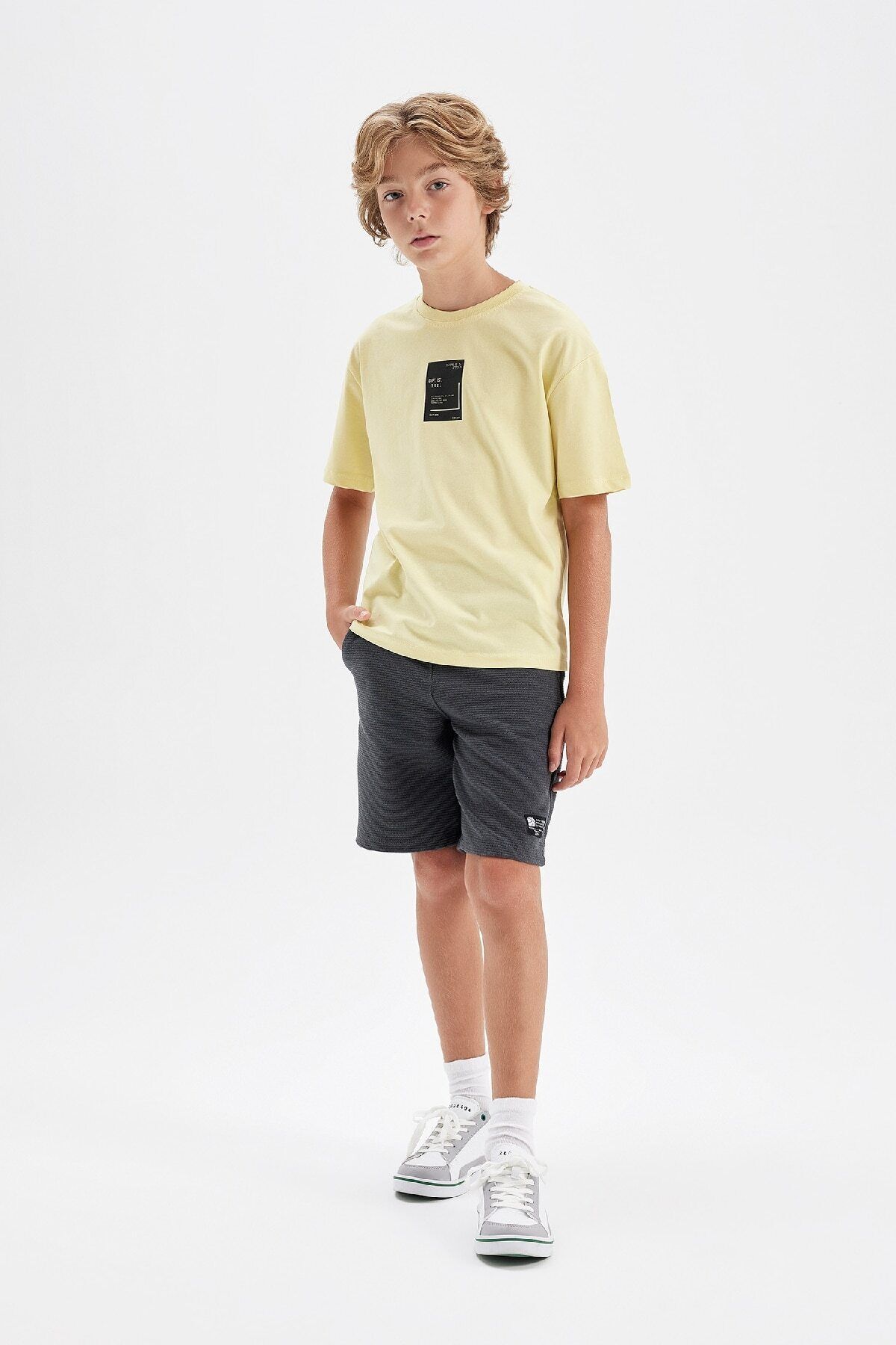 شلوارک پسرانه دفاکتو | D4021A824HS Defacto - Image 3