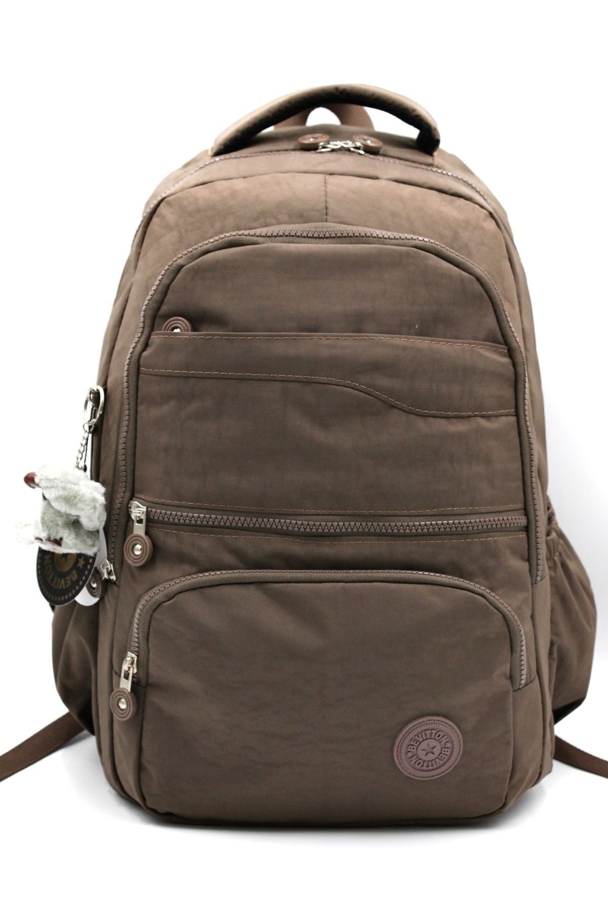 Bevitton-Unisex Waterproof Fabric Mink Color Backpack and School Bag / 2400 4