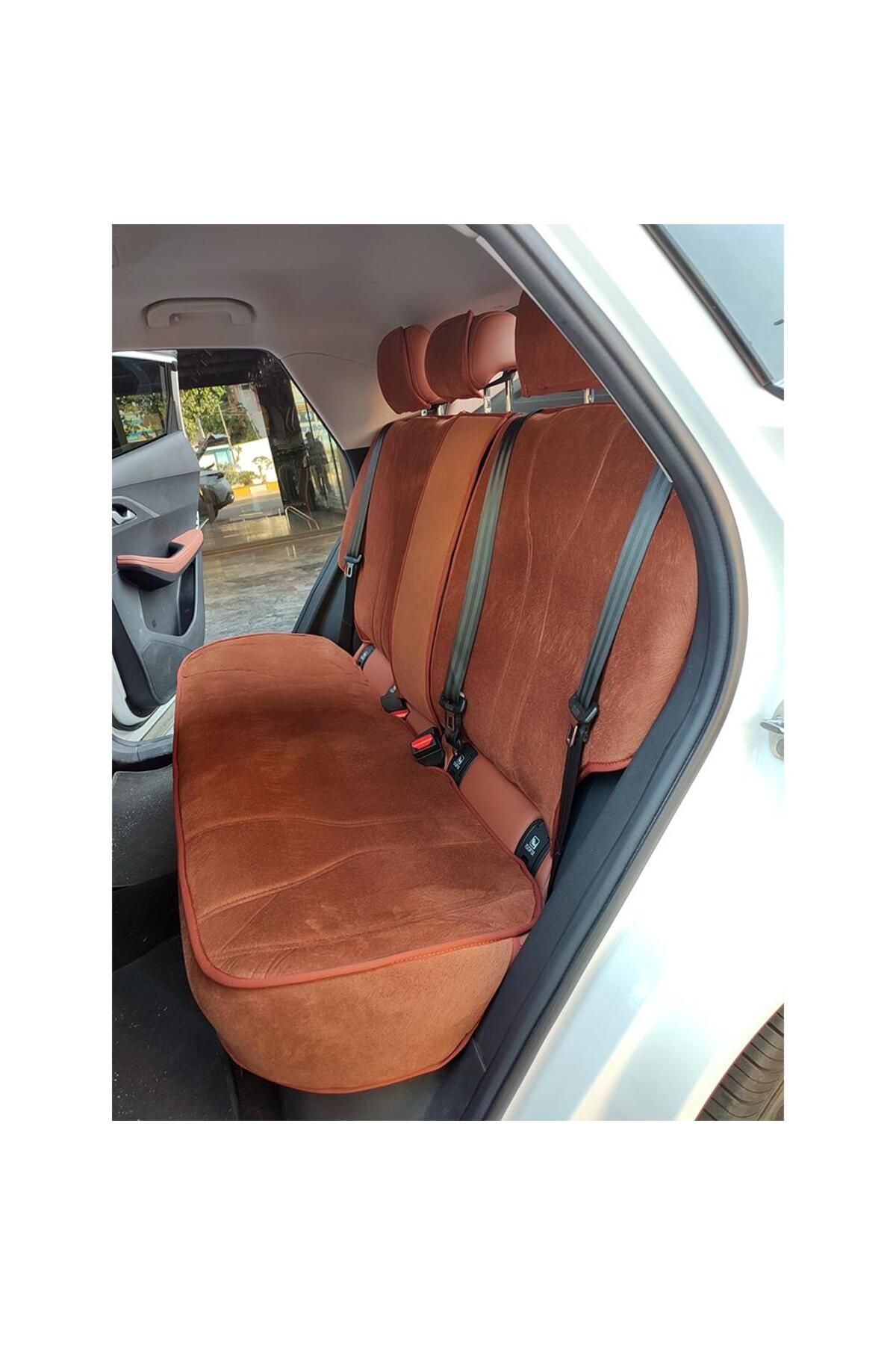 Bod Chery Omoda 5 Araca Özel Koltuk Koruyucu Kılıf Luvi Serisi 2023-sonrası Taba fotoğrafı 4 (önizleme)