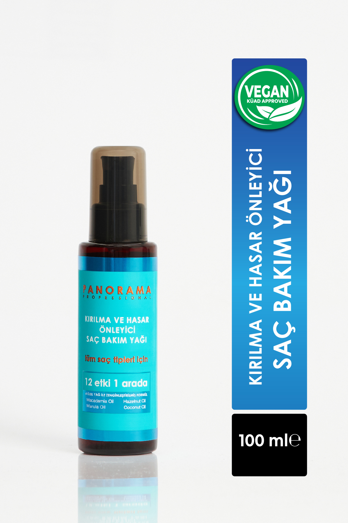 Professional Kırılma Ve Hasar Önleyici Bakım Seti 400 ml Şampuan Sıvı Saç Kremi Saç Yağı Vegan — KH012 — تصویر 7 از 9