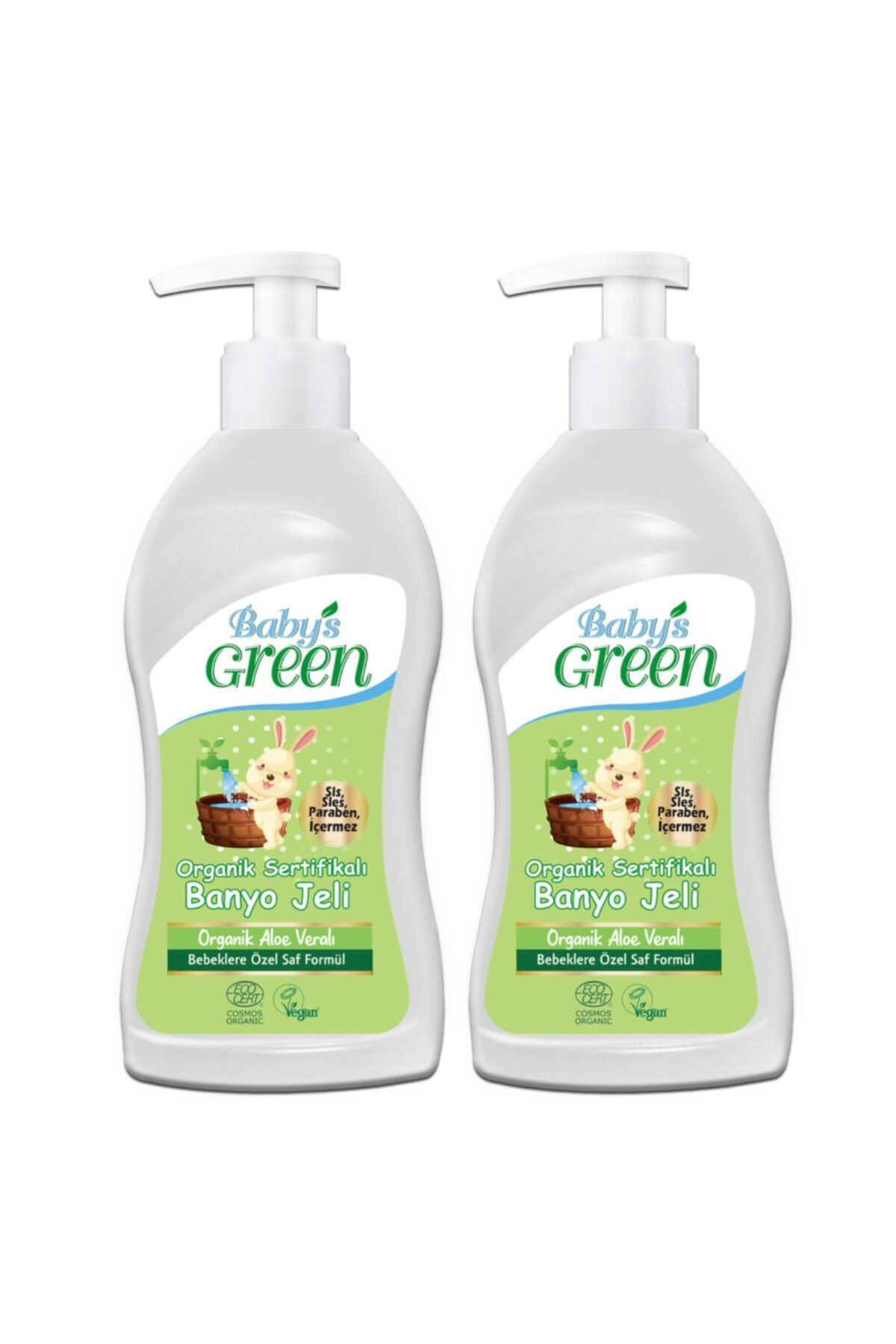 Baby's Green 2'li Set Organik Bebek Banyo Jeli - 500ml*2