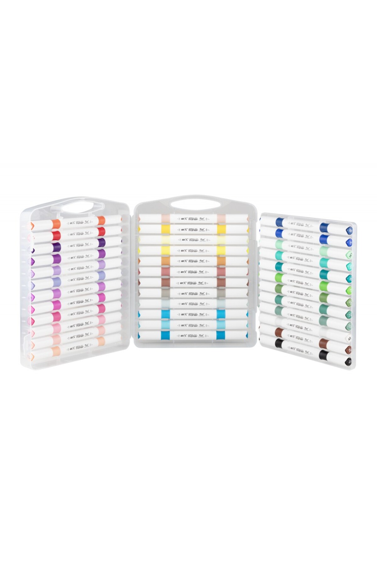 Rich Art-X Akrilik Marker Çift Tarafli Profesyonel Kalem Seti 36 Renk 18058