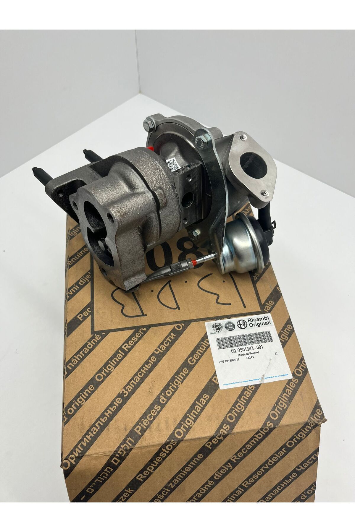 Lancia TURBO KOMPLE FIAT ALBEA-DOBLO 1.3 MTJ OPAR LANCİA 73501343