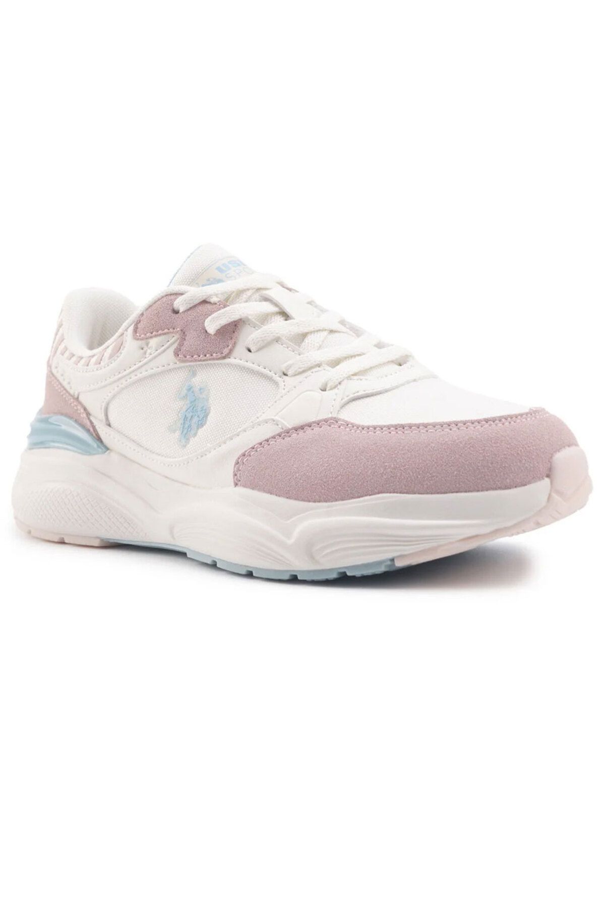 اسنیکر سفید زنانه پایه. چوگان Assn. 4M BLOSSOM 4FX کفش ورزشی U.S. Polo Assn.