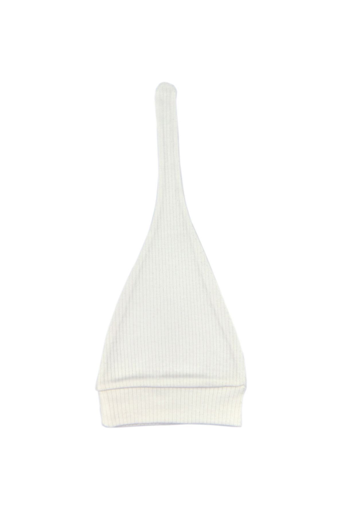 Little Jom 4'lü Bebek Body Set,Tulum+Zıbın+Şapka+Mama Önlüğü,%100 Organik Pamuk Bebek Hediye Set,Yenidoğan Set fotoğrafı 7 (önizleme)