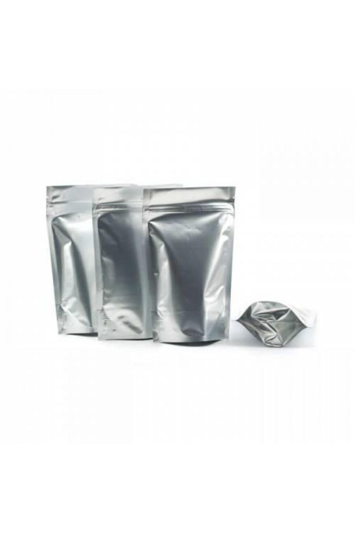 1001 Ambalaj Alüminyum 25x34 Cm 1500 Gramlık Kilitli Doypack Torba 10 Adet
