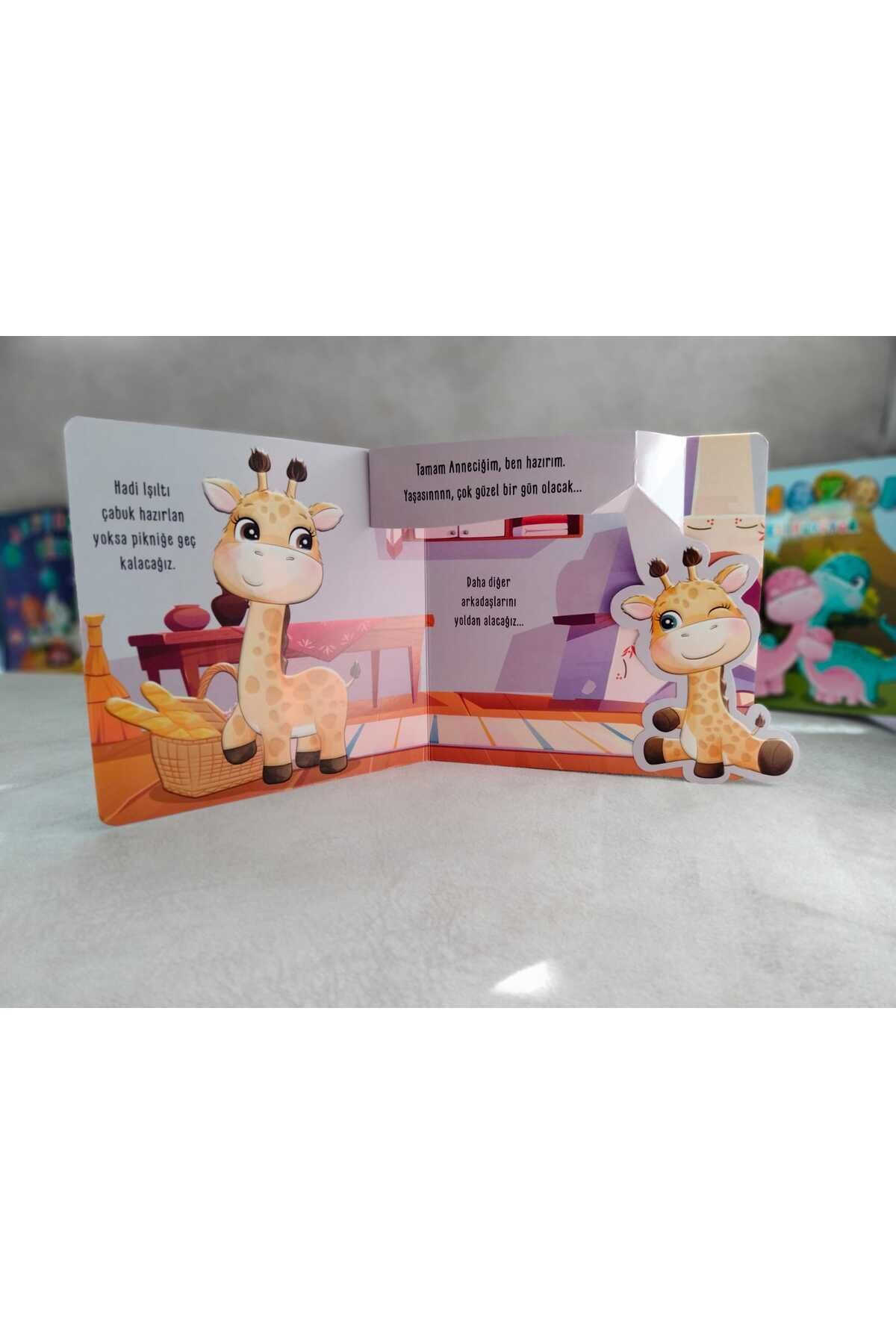 Kids Babies 3 BOYUTLU HAREKETLİ KİTAPLAR 5 Lİ SET, POP-UP KİTAPLAR fotoğrafı 2 (önizleme)