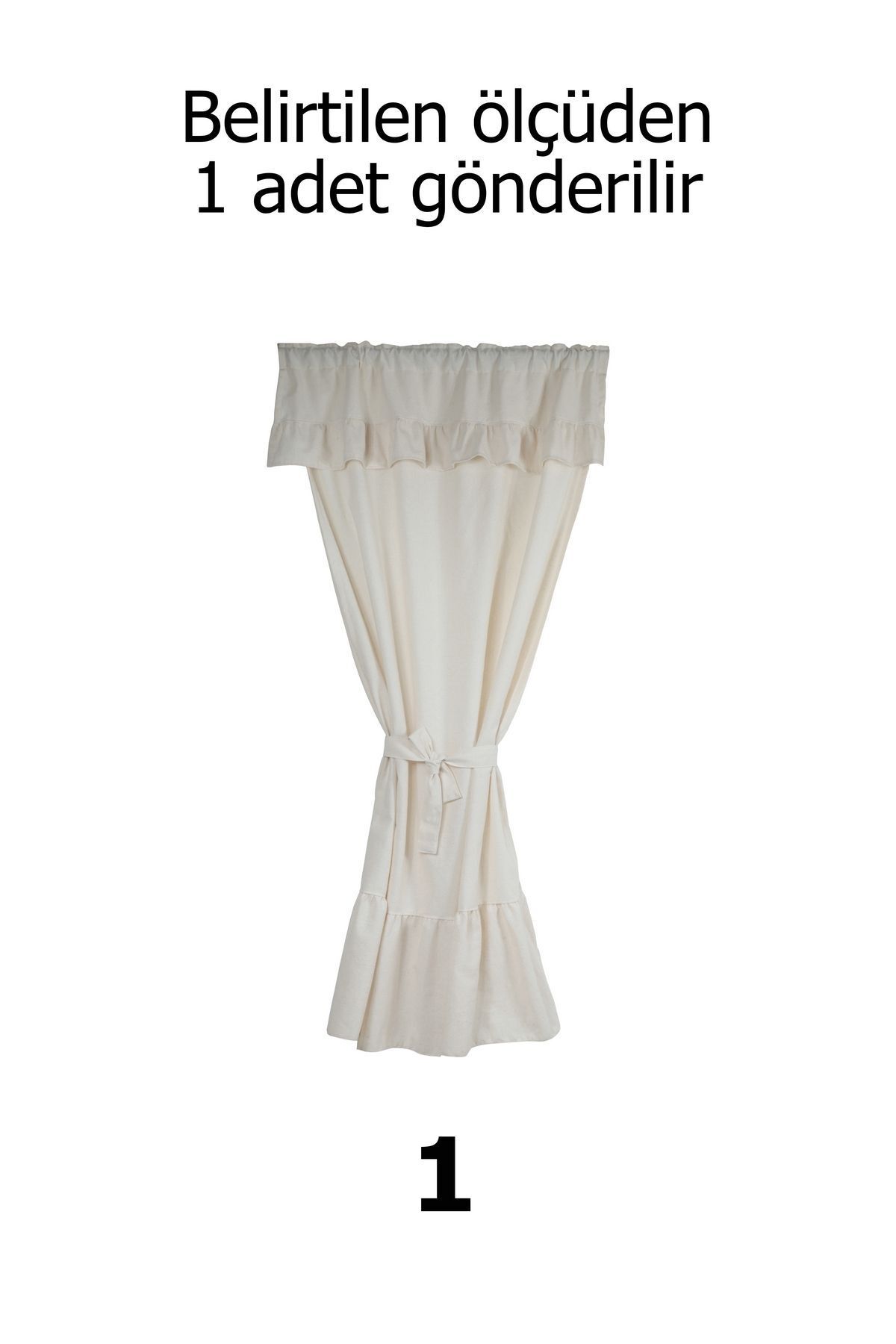 cotton maison-Perdele vintage cu o singură aripă, culoare crem 7
