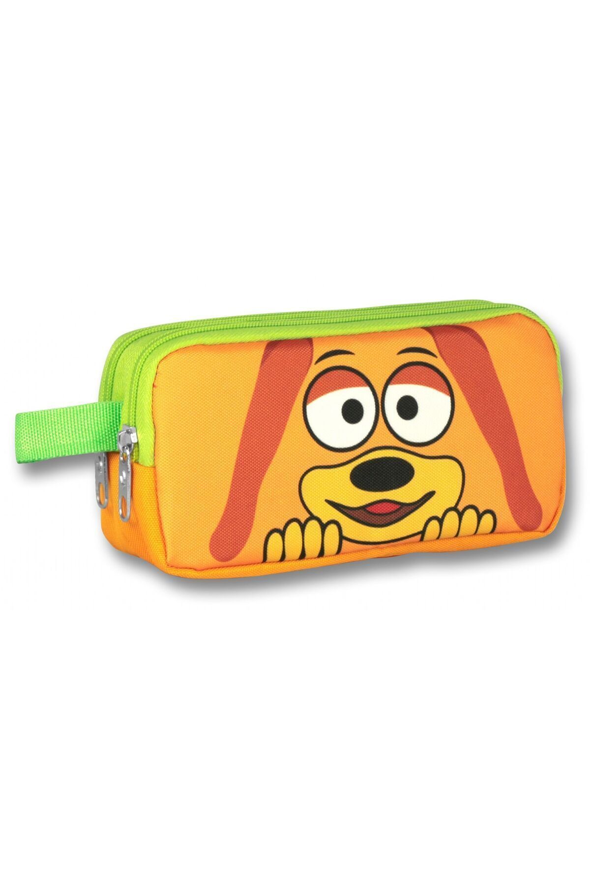 ÜMİT ÇANTA-Yellow Primary School Bag for Boy - Ümit Cennec Swinging Ears and Pen Holder Set 3