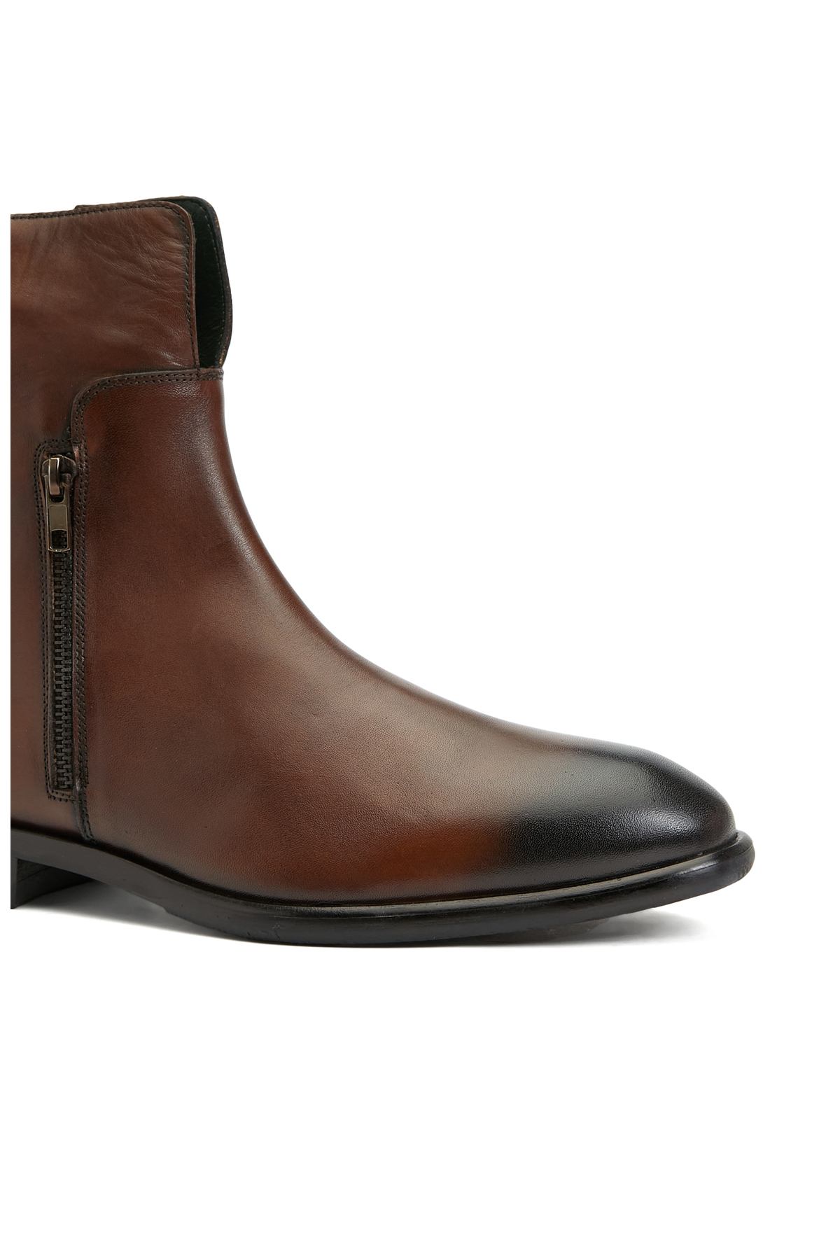 George Hogg  Kahverengi Erkek Deri Bot - Görsel 5