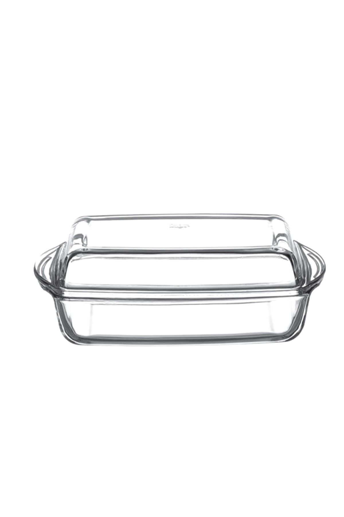 Paşabahçe-Borcam lid rectangular pot P59019 1