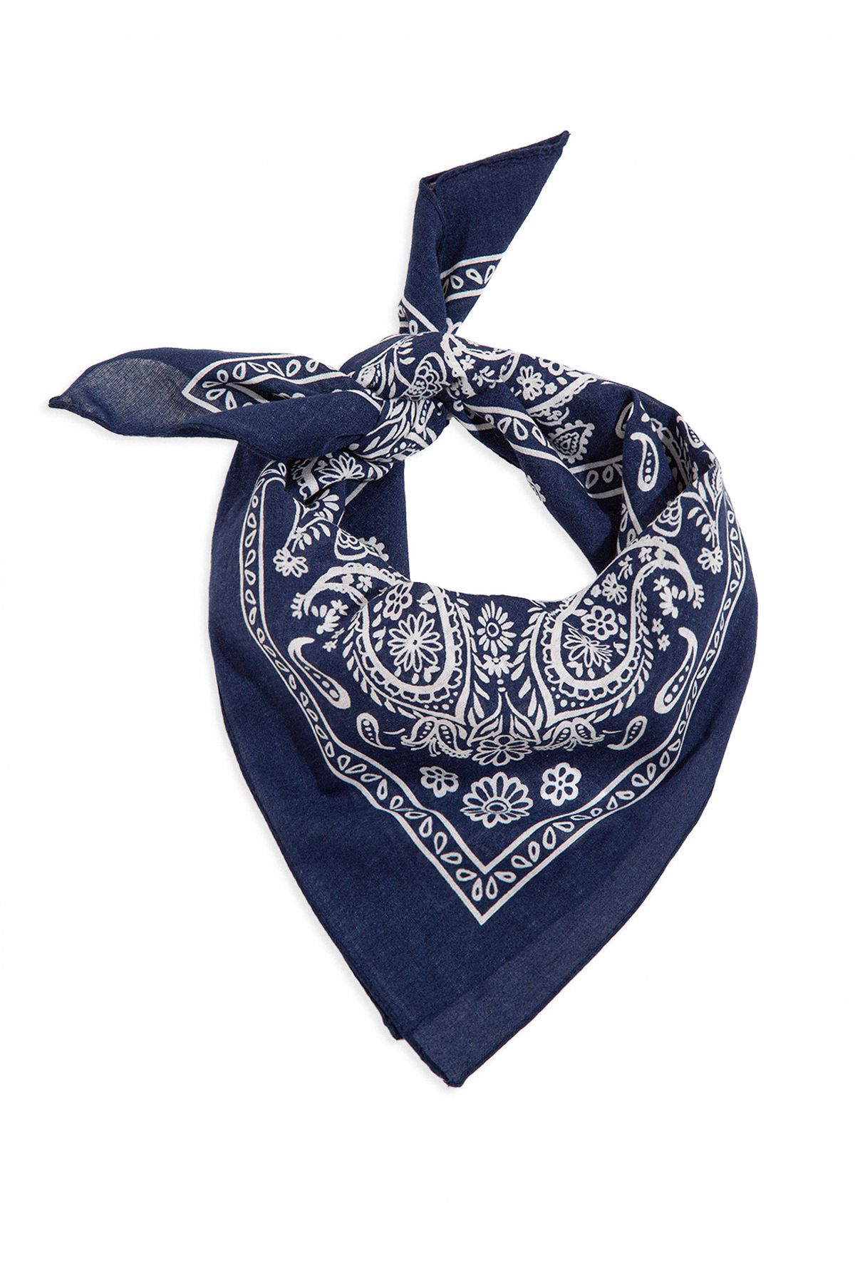 Mavi-Bedrucktes marineblaues Bandana 1911810-70491 2