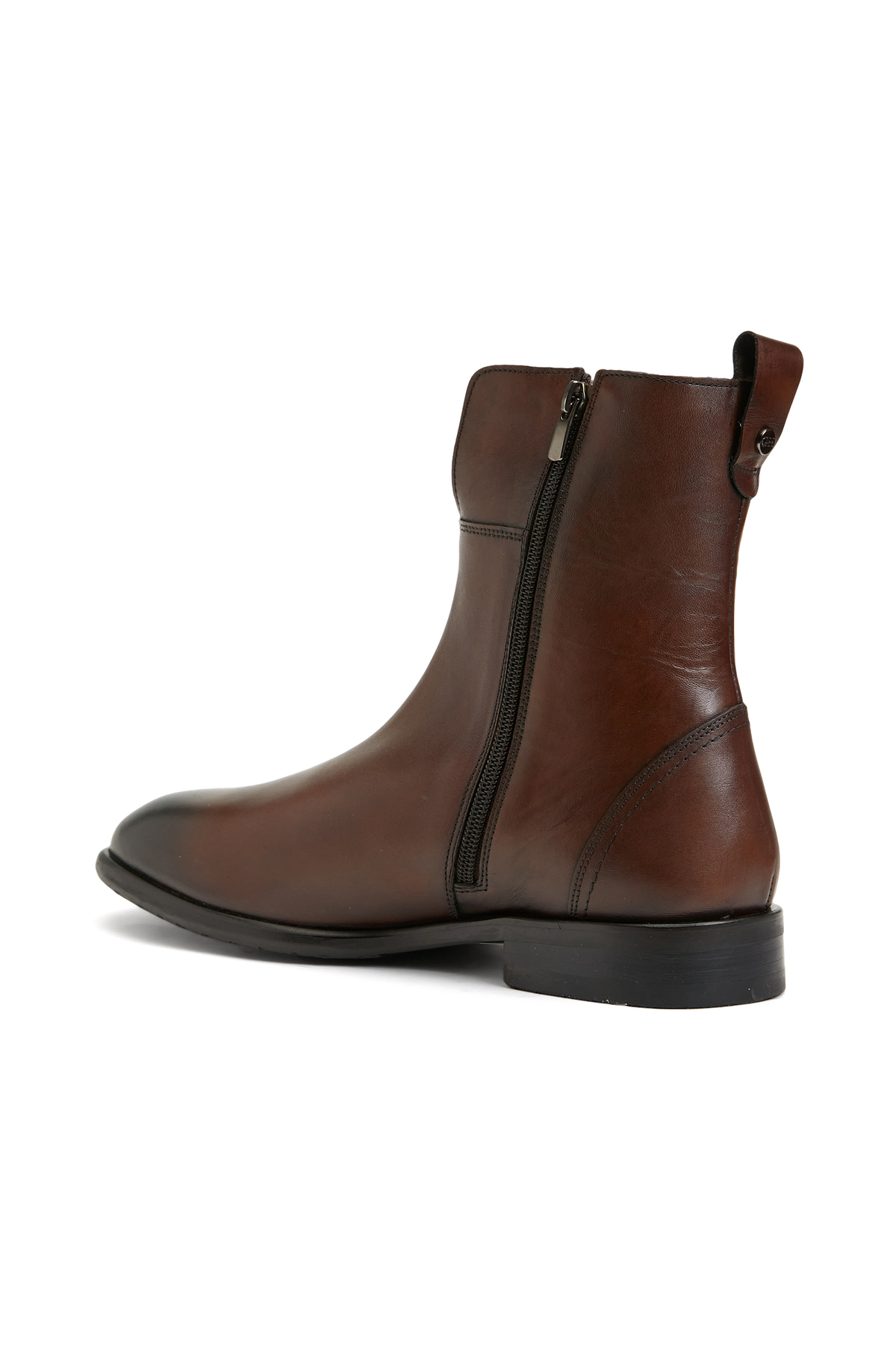 George Hogg  Kahverengi Erkek Deri Bot - Görsel 3