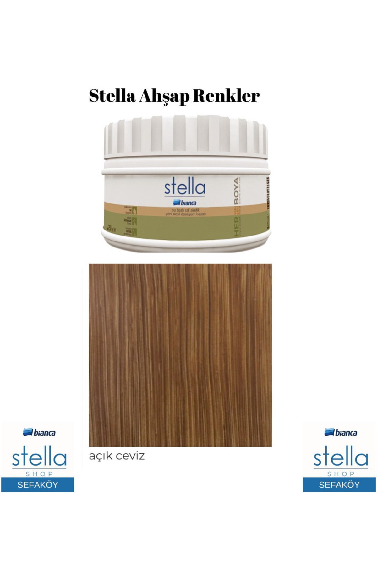 Bianca Stella Ahşap Renkler 250 ml