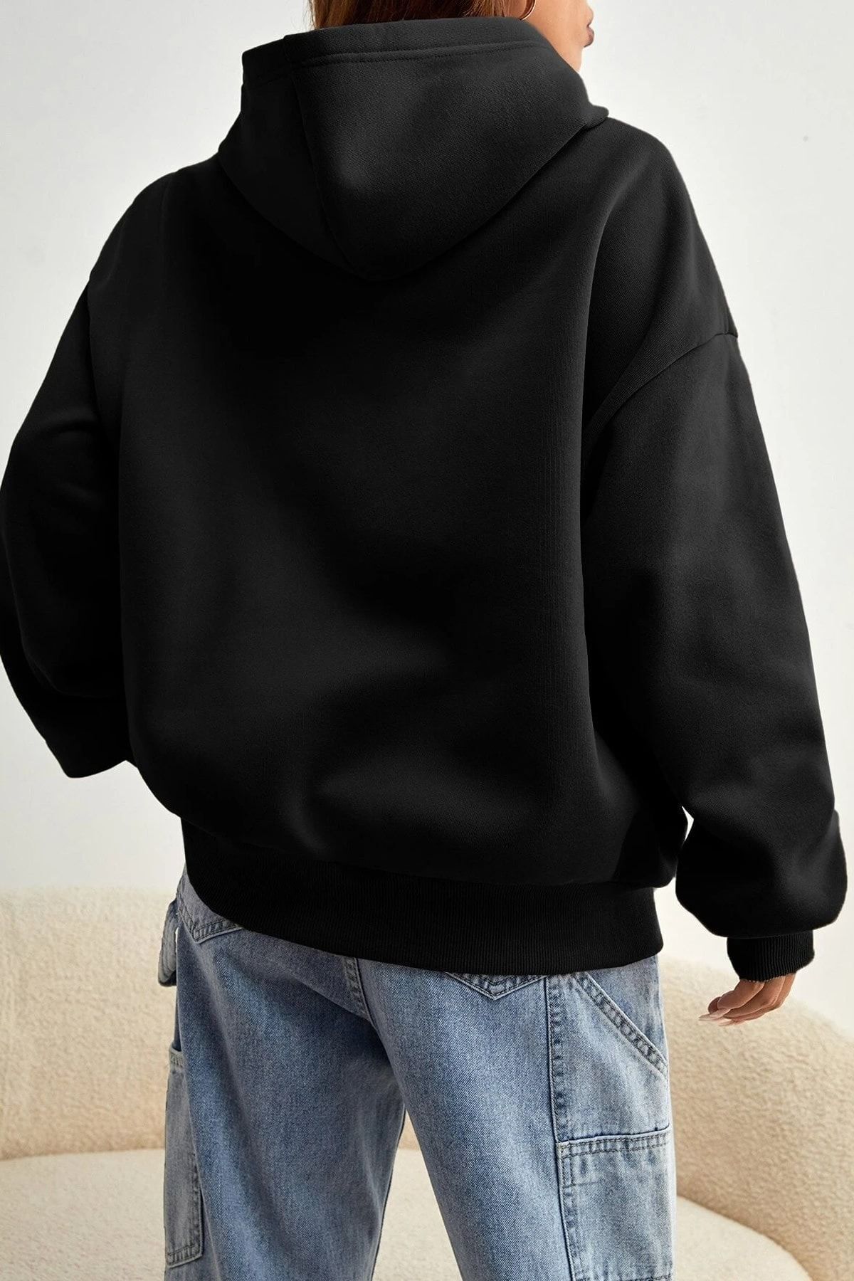 MODAGEN-Hanorac oversize unisex cu imprimeu Malibu 2