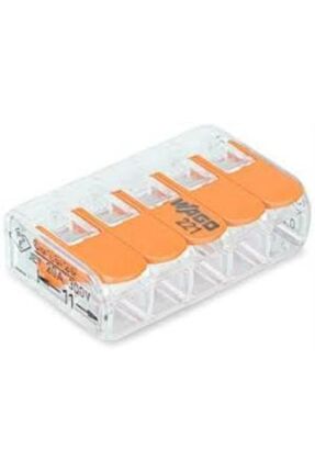 WAGO 221-415 5'li Yaylı Tırnaklı Klemens Adet Fiyati