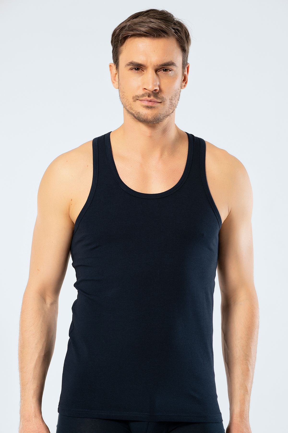 Cacharel-1302 Men's Halter Neck Sports Undershirt 2