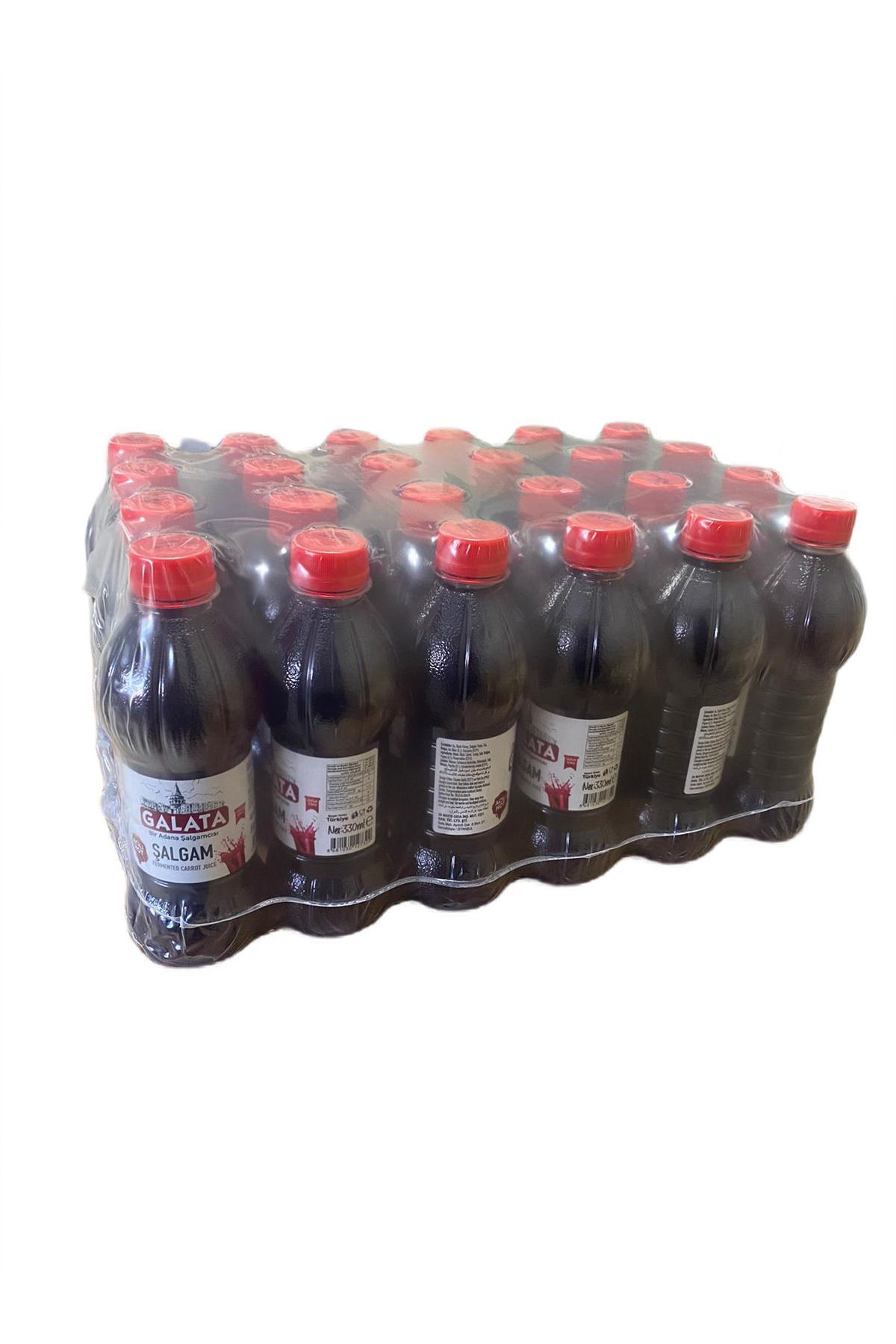 Galata Acılı Şalgam Suyu Koli (24 ADET) (300 ML)