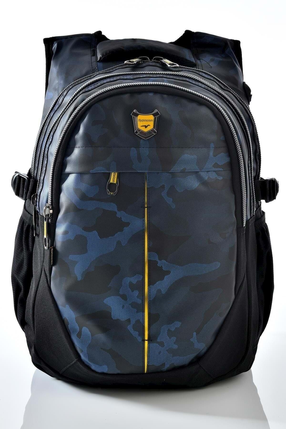 Serenity Model De Camuflaj Relaxion Rucsac Zilnic Și Școlar Cu Suport Rezistent La Apă Și Compartiment Pentru Laptop Unisex - One Size