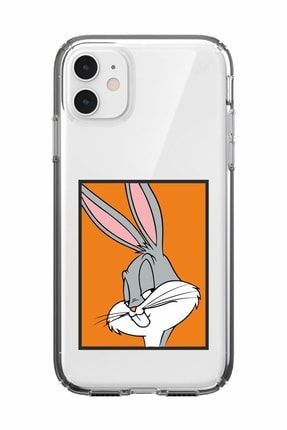 Iphone 11 Şeffaf Bugs Bunny Baskılı Kılıf IP11-BB01