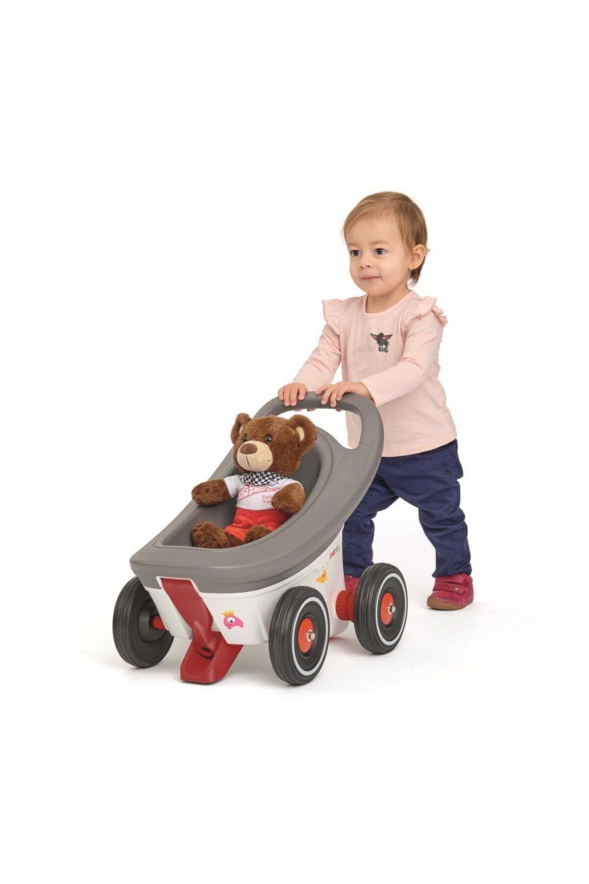 BIG Buggy 3'ü1 Arada Set: Yürüteç Taşıma Aracı ve Römork 800056255 BY8530