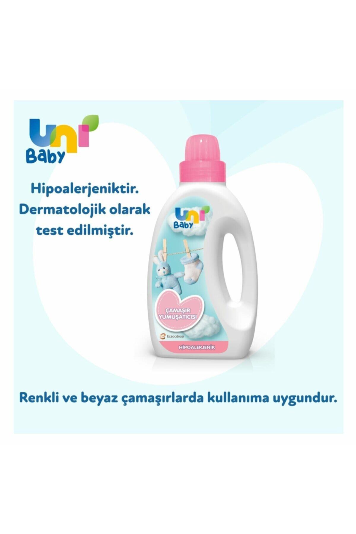 Uni Baby Çamaşır Deterjanı Sensitive 1500 ml + Yumuşatıcı 1500 ml fotoğrafı 2 (önizleme)