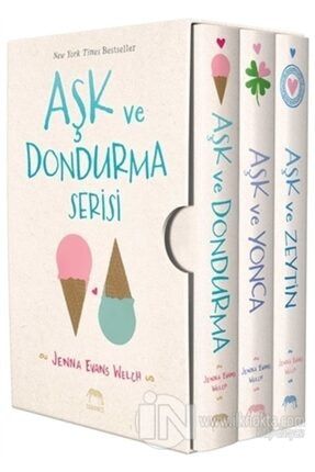Aşk Ve Dondurma Serisi Kutulu Set (3 Kitap Takım) (ciltli) 9786257550055