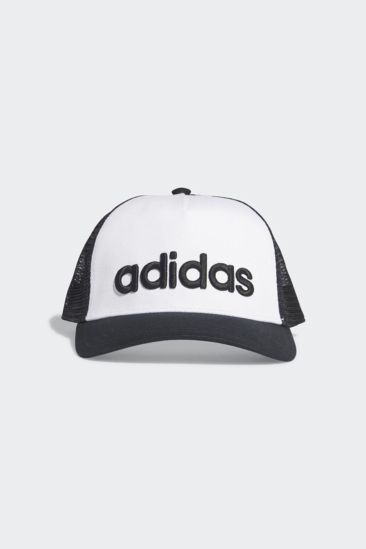 کلاه کپ سفید و سیاه آدیداس Adidas