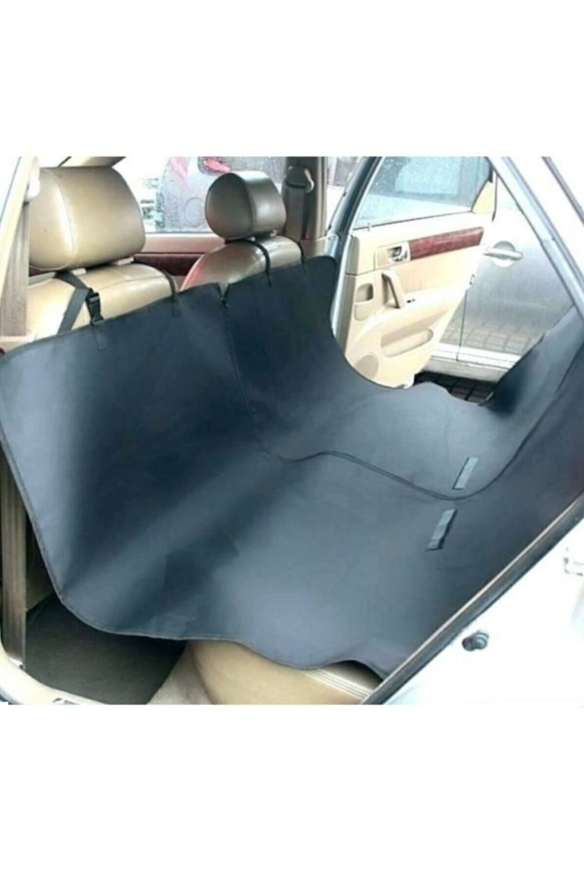 Luti Concept Oto Arka Koltuk Koruma Örtüsü Evcil Hayvan Araç Koruma Kedi Köpek Koltuk Örtüsü Sıvı Geçirmez Siyah fotoğrafı 2 (önizleme)