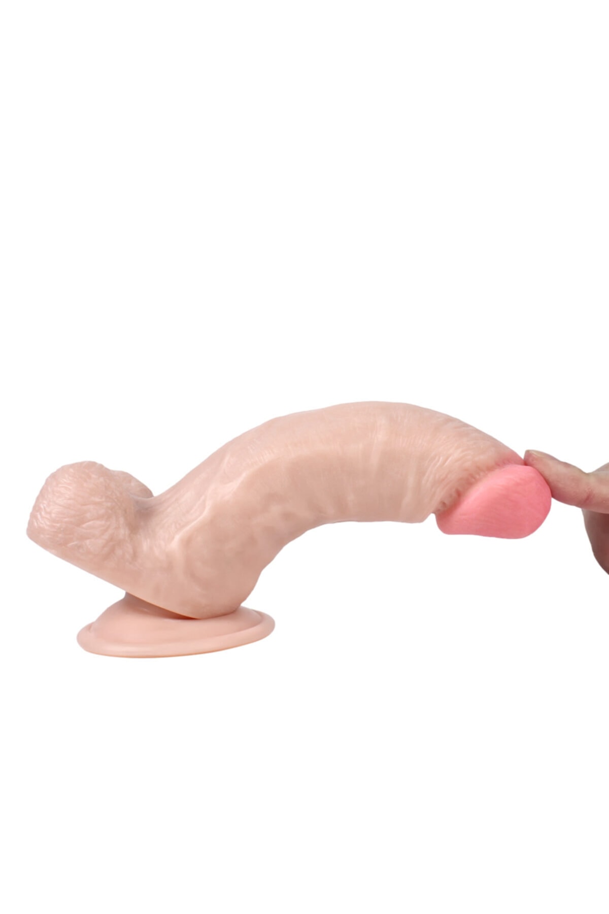 17 Cm Belden Bağlamalı Realistik Protez Strapon Penis 4