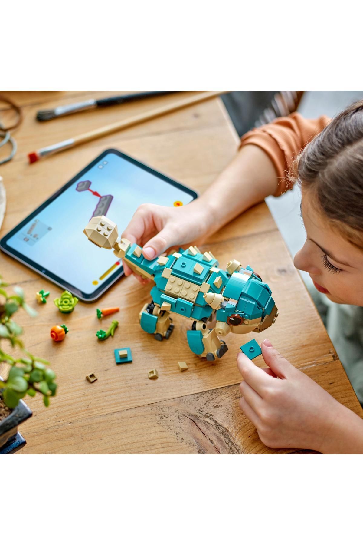 لگو دنیای ژوراسیک: بچه بامپی – آنکیلوسور Jurassic World: Baby Bumpy – Ankylosaurus LEGO LEGO
