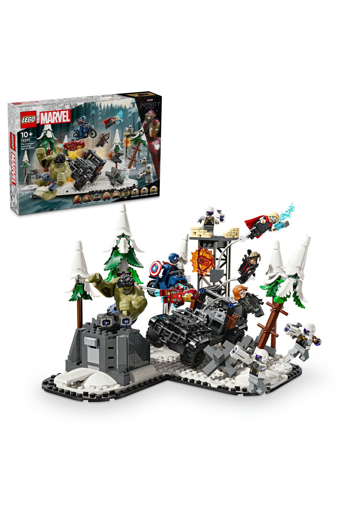 LEGO Marvel Avengers Assemble Age of Ultron Age 10 and Up Construction Set 613 Pieces Trendyol