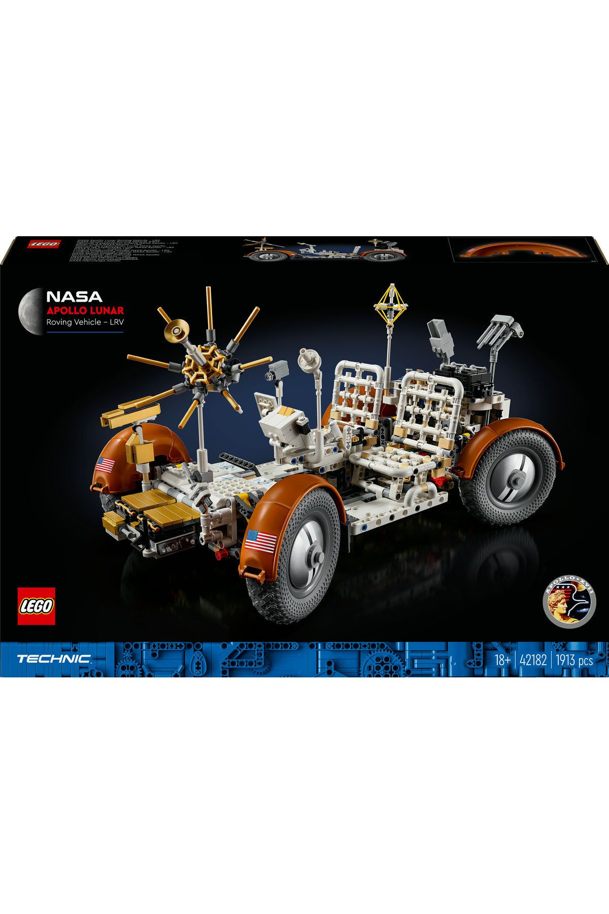 LEGO-® Technic NASA Apollo Lunar Roving Vehicle – LRV 42182 3