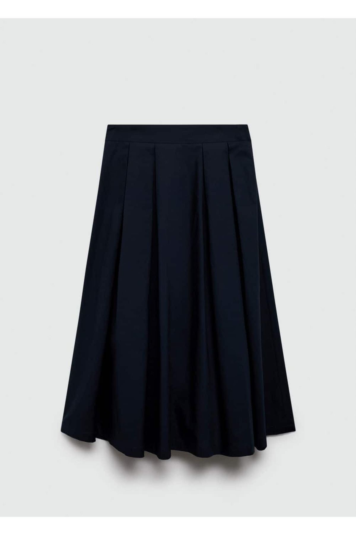 MANGO Woman-Pleated midi skirt 3