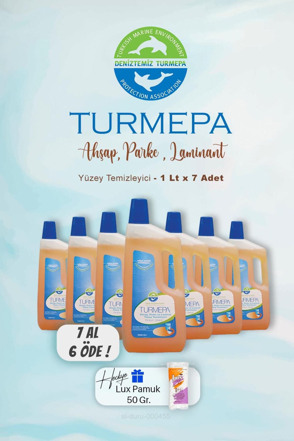 Turmepa 7 Al 6 Öde Ahşap Yüzey Temizleyicisi 1000 Ml, Pamuk