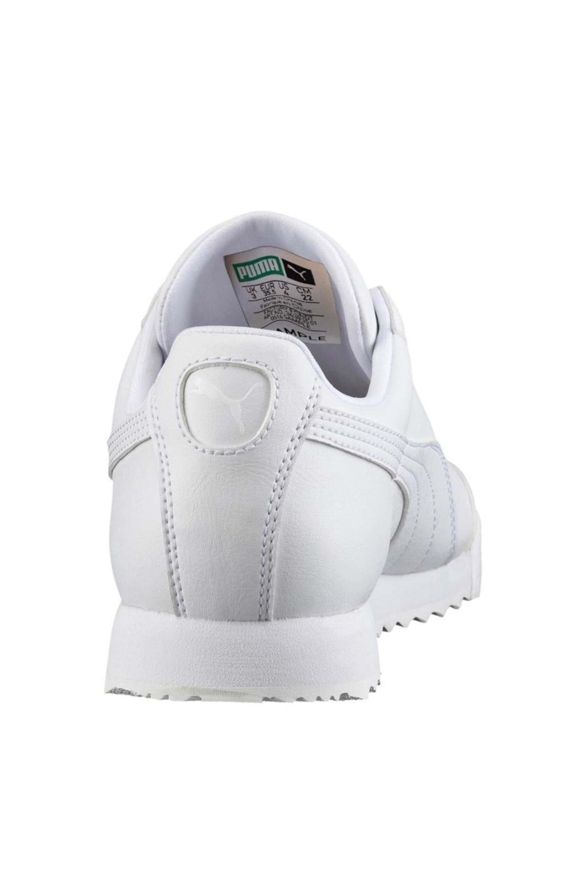 Puma Roma Basic 353572 21 Erkek Spor Ayakkab Beyaz Erkek Ayakkab